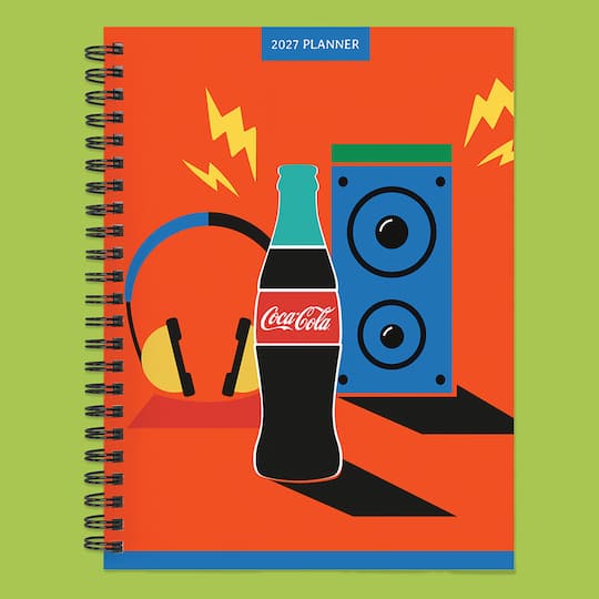 2027 Coca-Cola Medium Weekly Monthly Planner